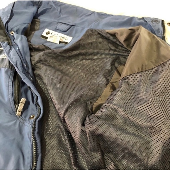 Columbia blue jackets high neck front zipper - Picture 11 of 16